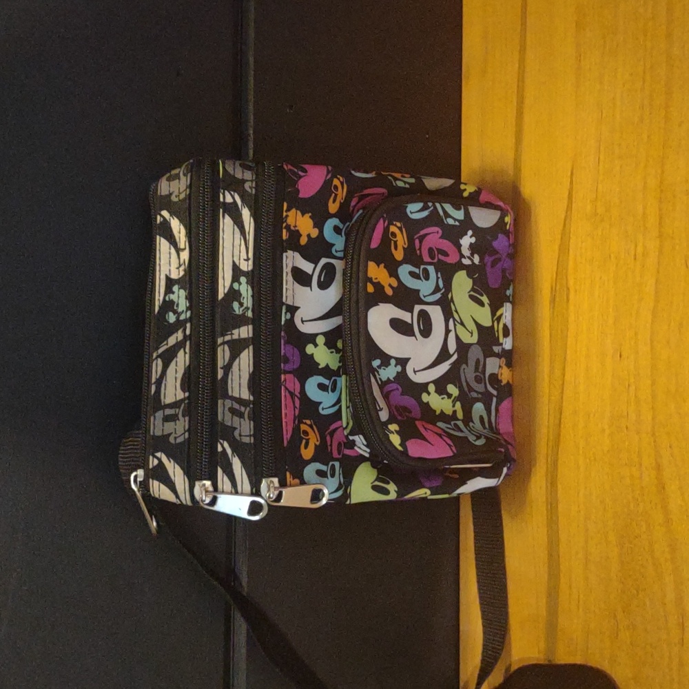 Disney Parks Mickey Mouse‎ Small Nylon Crossbody Bag